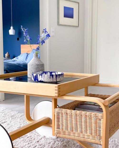 Ультрамарин - один из самых популярных цветовых трендов в декоре в этом сезоне. 05