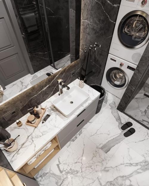 Сколько всего полезного можно сделать в санузле, если не устанавливать ванну. 02