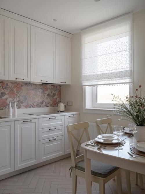 Интерьер однокомнатной квартиры 41, 1 м 2 (44, 2 м 2 с балконом) в ЖК западная резиденция в Ростове-на-дону. 04