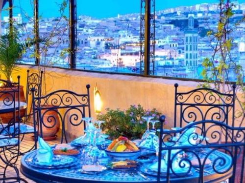 Рестораны марокко.  Область Фес - бульман.