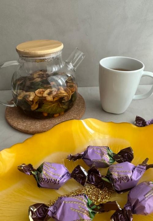 Тарелки для фруктов и сладостей, выполненные на заказ. 02