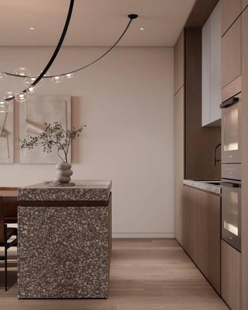 Гостиная в бежевых тонах - это уют, стиль и универсальность в одном пространстве. 03