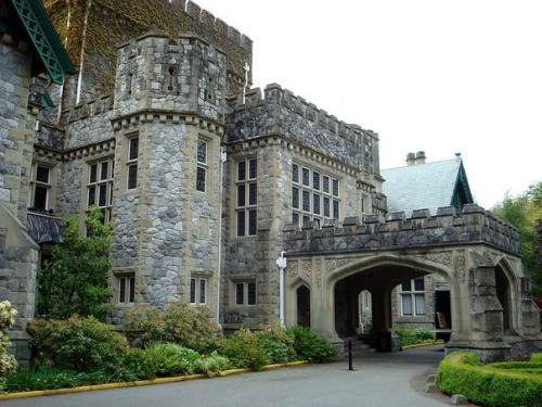 Средневековый замок хэтли находится в округе британская Колумбия. 05