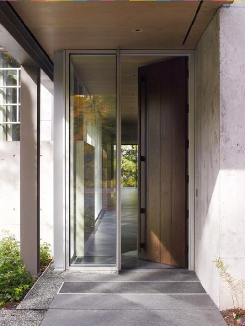 Особняк из бетона, стекла и дерева ч. 1. 03