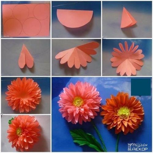 Георгинs Из бумаги? 

Сделать пышную, красивую георгину своими руками очень легко и просто.  