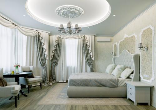 Интерьер частного дома в классике. 08