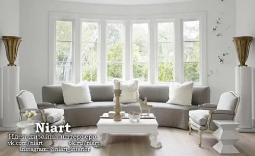 Объемный интерьер гостиной с эркером. 07 Объемный интерьер гостиной с эркером. 07