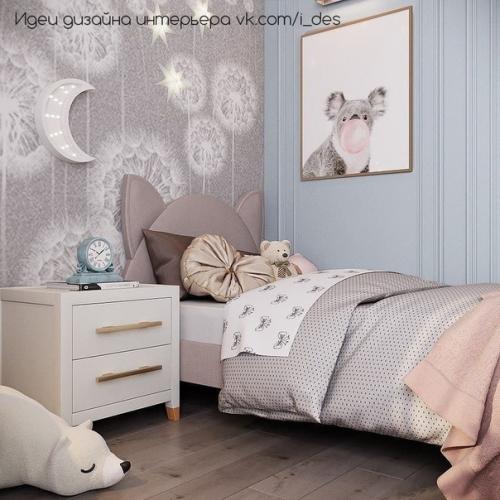 Детская для девочки от студии дизайна Simple Interiors. 01