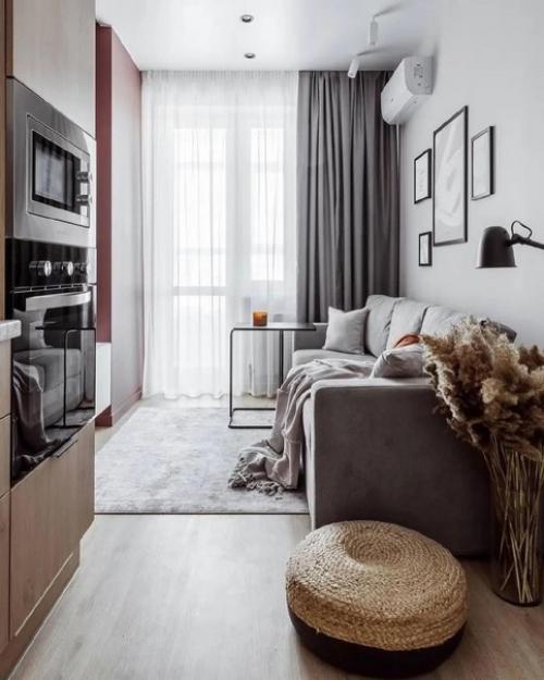 Дизайн квартиры 43 кв. 02