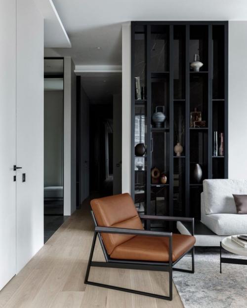 Дизайнер Алена паутова оформила стильный интерьер квартиры площадью 100 кв. 01