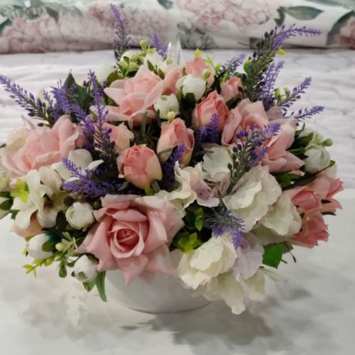 Композиции из искусственных цветов для интерьера завоевали мир! 06