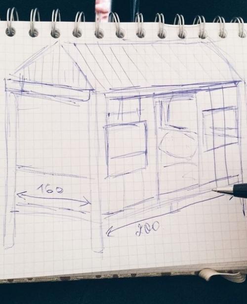 Домик в комнату для сынули своими руками. 01