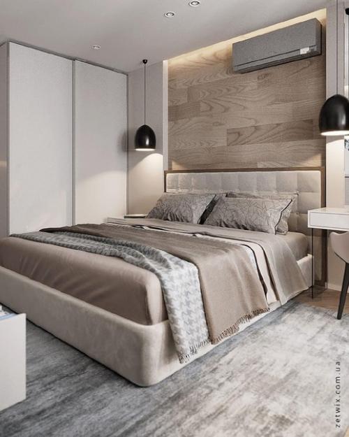 Какой вариант дизайна спальни вам понравился больше: 1 или 2? 02