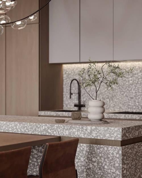 Гостиная в бежевых тонах - это уют, стиль и универсальность в одном пространстве. 02