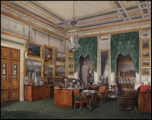 Утраченные интерьеры зимнего дворца на акварелях Эдуарда Петровича гау набат_утраченного. 02