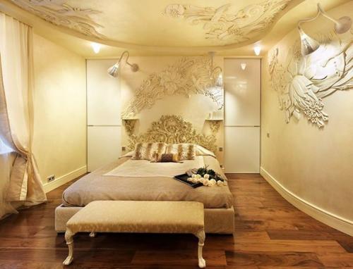 Настенные барельефы в интерьере квартиры или загородного дома. 07