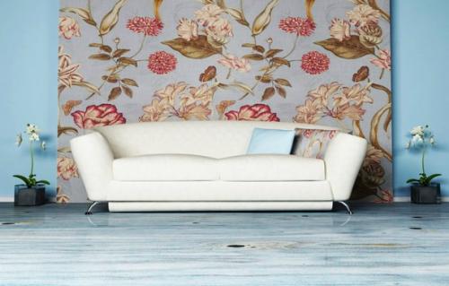 Цветочная атмосфера в интерьере. 03