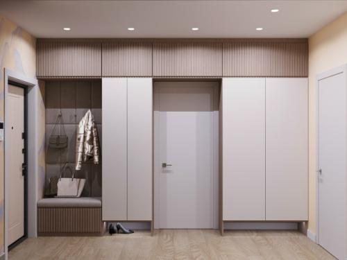 Дизайн - проект этой просторной квартиры площадью около 100 м мы разработали для семейной пары с двумя детьми. 09