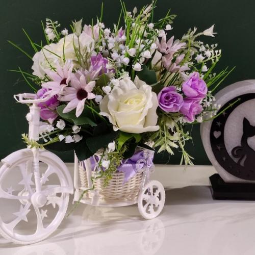 Композиции из искусственных цветов для интерьера завоевали мир! 01