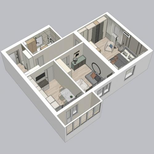 С учётом того, что часть вкусных деталей этого проекта я уже показывала, хочу теперь немного показать сам объём проекта и рассказать про него. 03