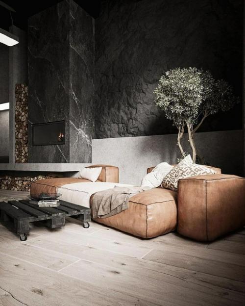 Экстравагантныи Интерьер в стиле лофт! 01