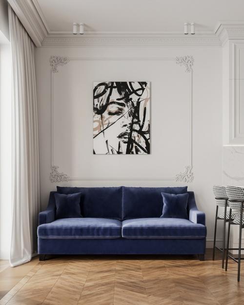 Проект 1-комнатной квартиры 42 кв. 01