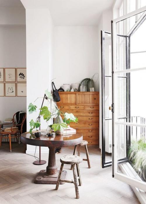 Квартира - студия британского модельера Anna Valentine. 02