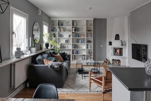 Интерьер таунхауса в скандинавском стиле. 03