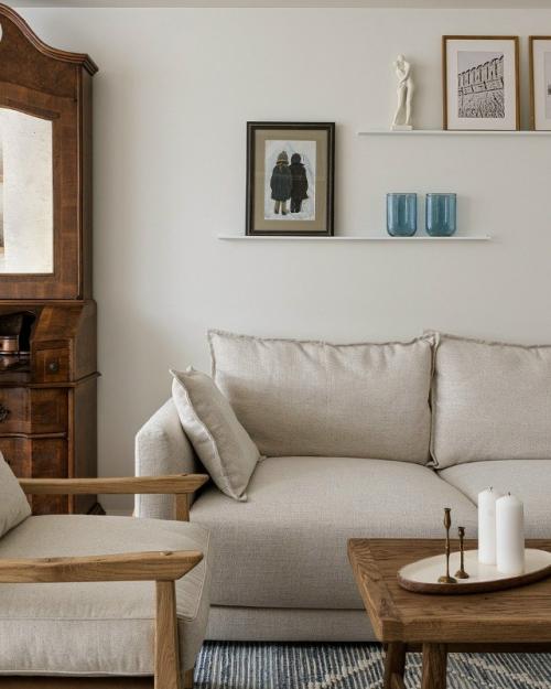 Реализованный интерьер однокомнатной квартиры, площадью 48 кв. 04