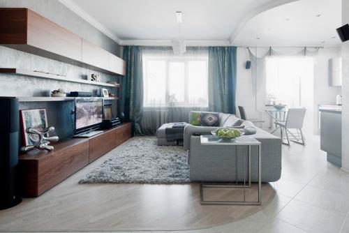 Комфортабельная двухкомнатная квартира с дизайнерским интерьером сдается.