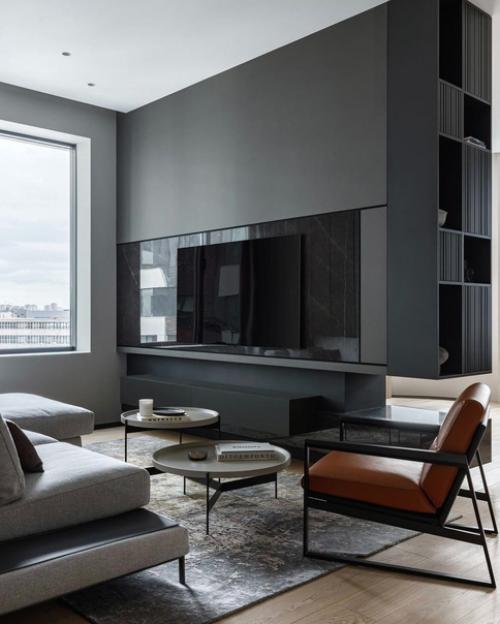 Дизайнер Алена паутова оформила стильный интерьер квартиры площадью 100 кв. 02