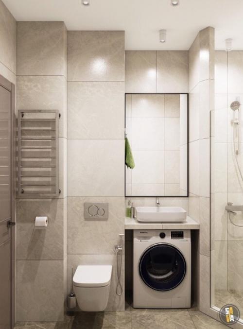 Дизайн - проект квартиры - студии, 38 кв. 05