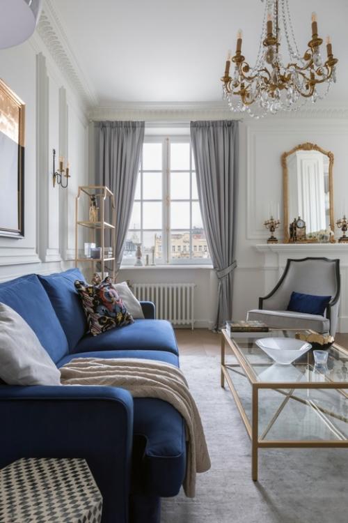 В духе старинных парижских апартаментов. 06