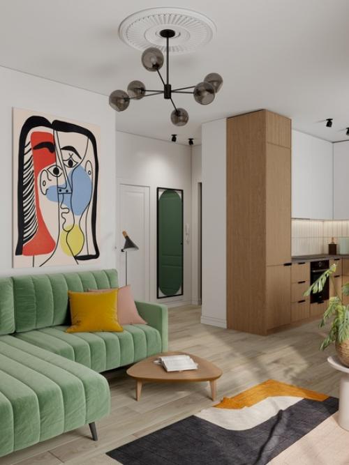 Дизайн этой квартиры хочется рассматривать бесконечно! 02