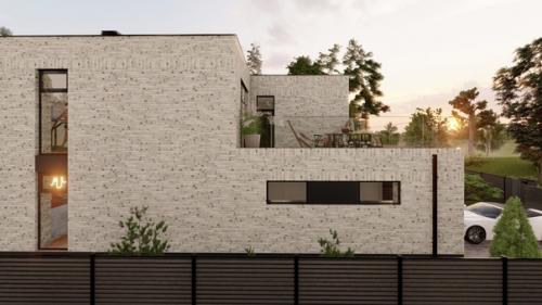 Проект дома с плоской кровлей от Yohome в Вологде. 02