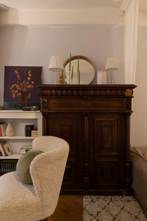 Квартира в наследство от бабушки: недорогая и уютная переделка интерьера 30 кв. 02