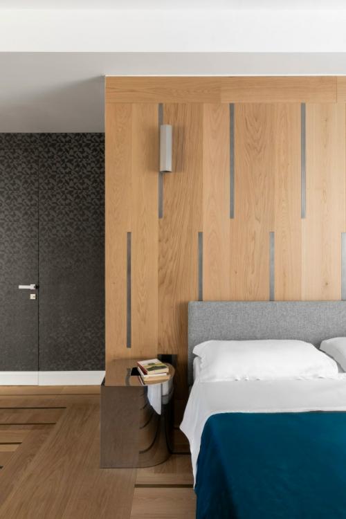 Квартира в Риме: цвета долины тибра и коллекция современного искусства. 07