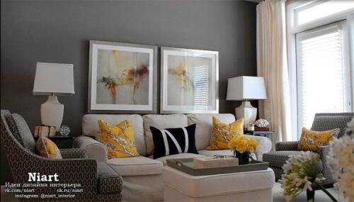 Нежные тона и пастельные цвета в интерьере. 03