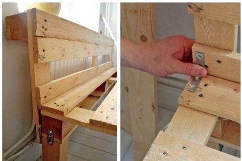 Уютный диванчик из деревянного поддона? 04