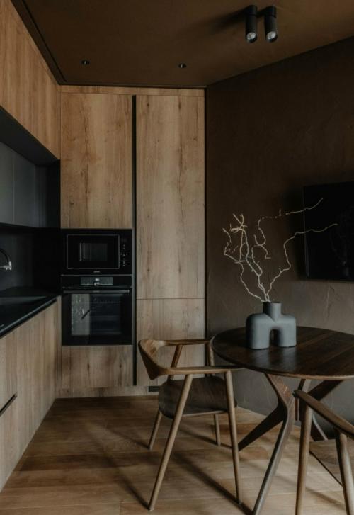 Интерьер однокомнатной квартиры 46 м 2 в Краснодаре. 01