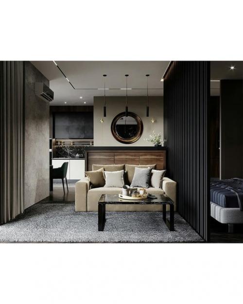 Стильный дизайн в темных тонах. 05