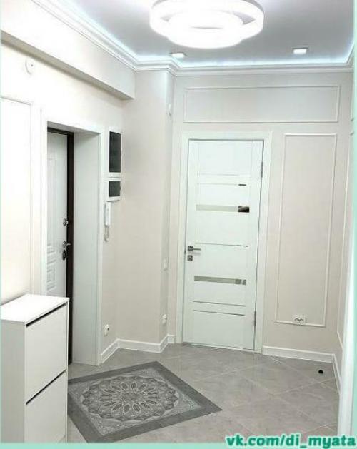 Современный интерьер. В белом цвете. 02