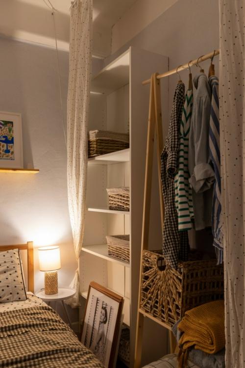 Квартира в наследство от бабушки: недорогая и уютная переделка интерьера 30 кв. 05