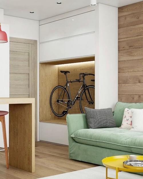 Дизайн - проект квартиры - студии в питере для молодой девушки. 03