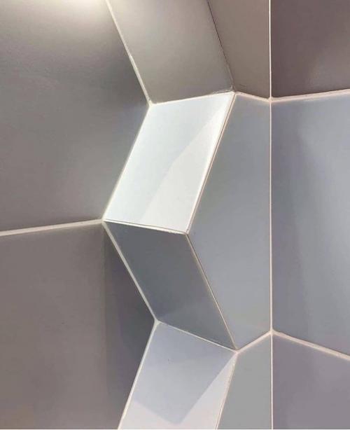 Проект ванной комнаты в холодной цветовой гамме. 05