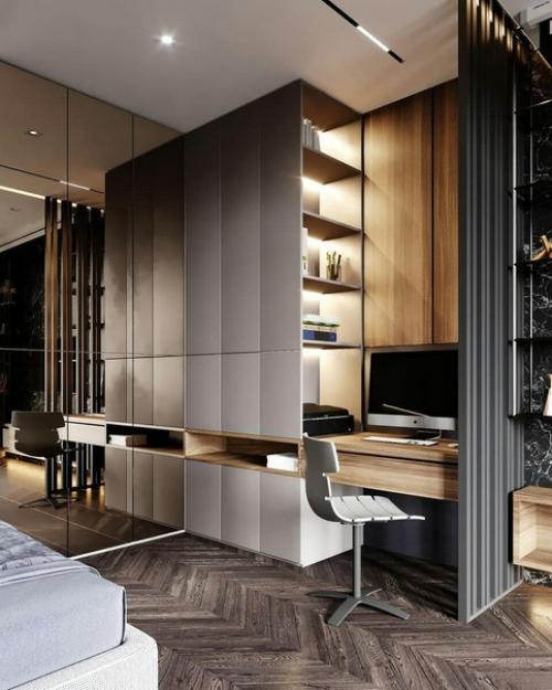 Стильный дизайн в темных тонах. 07