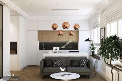 Дизайн - проект студии 35 кв. 01 Дизайн - проект студии 35 кв. 01