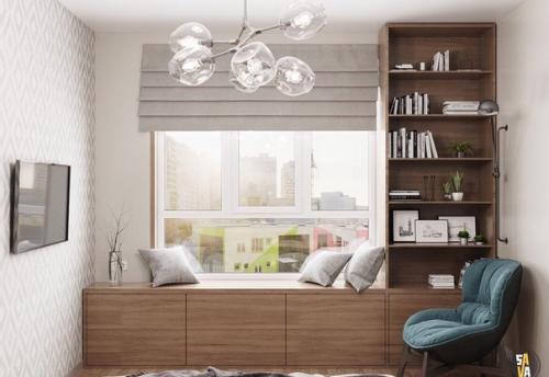 Дизайн - проект квартиры - студии, 38 кв. 03