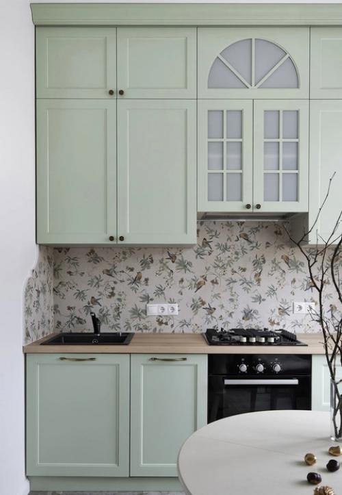 Нежный интерьер двухкомнатной квартиры в Сталинке, 55 м. 01