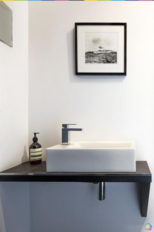 Монохромная квартира в скандинавском стиле в Лондоне. 08